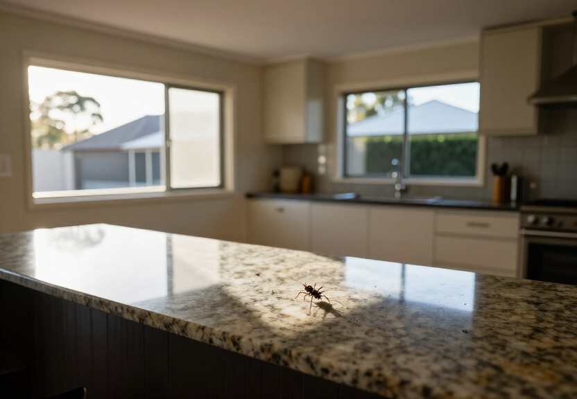 Ant-free living room in Kogarah after treatment