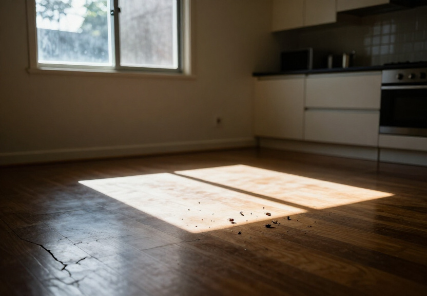 Ant trail in a Kogarah living room before treatment